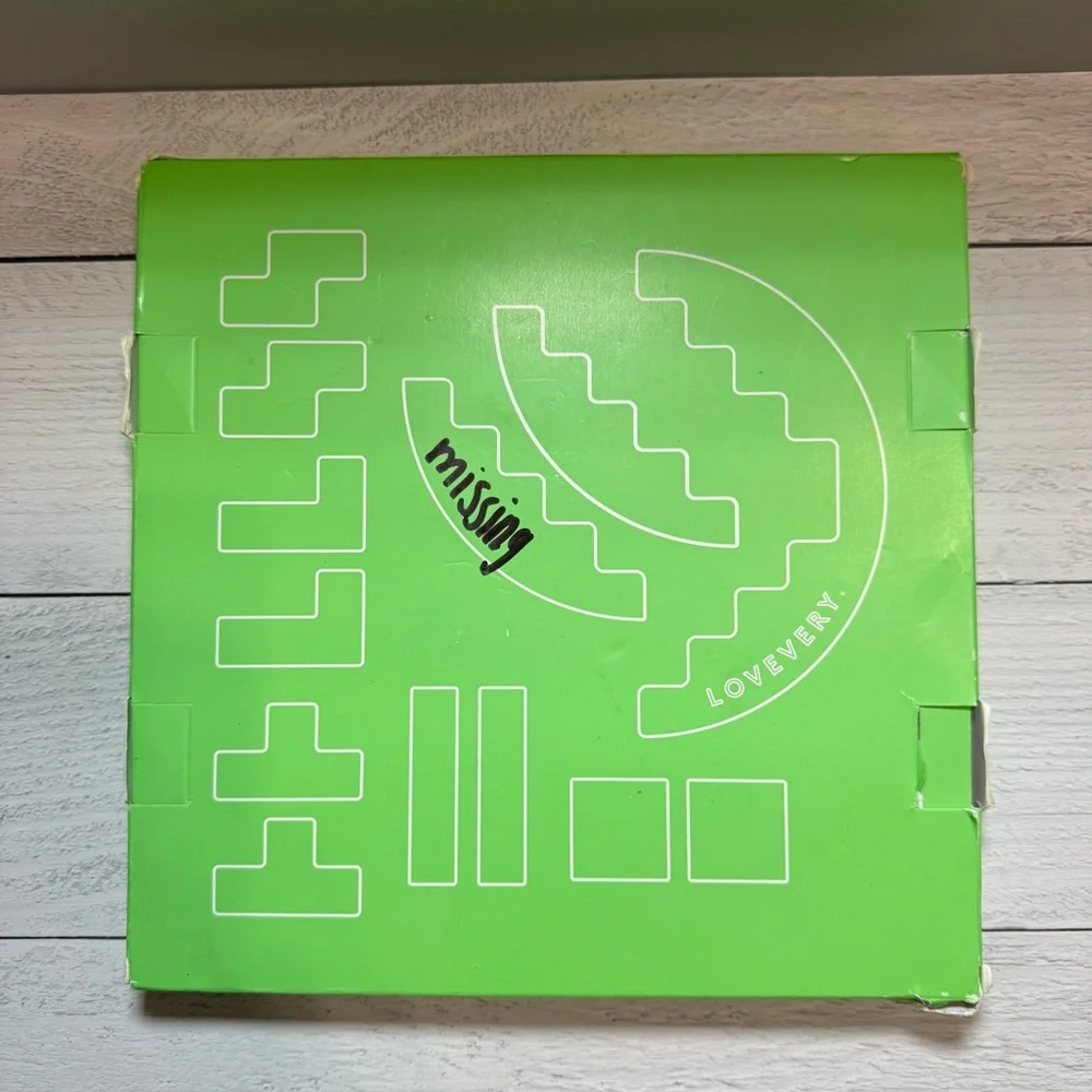 Lovevery Wooden Wobble Puzzle Problem Solver Incomplete‎ NIB